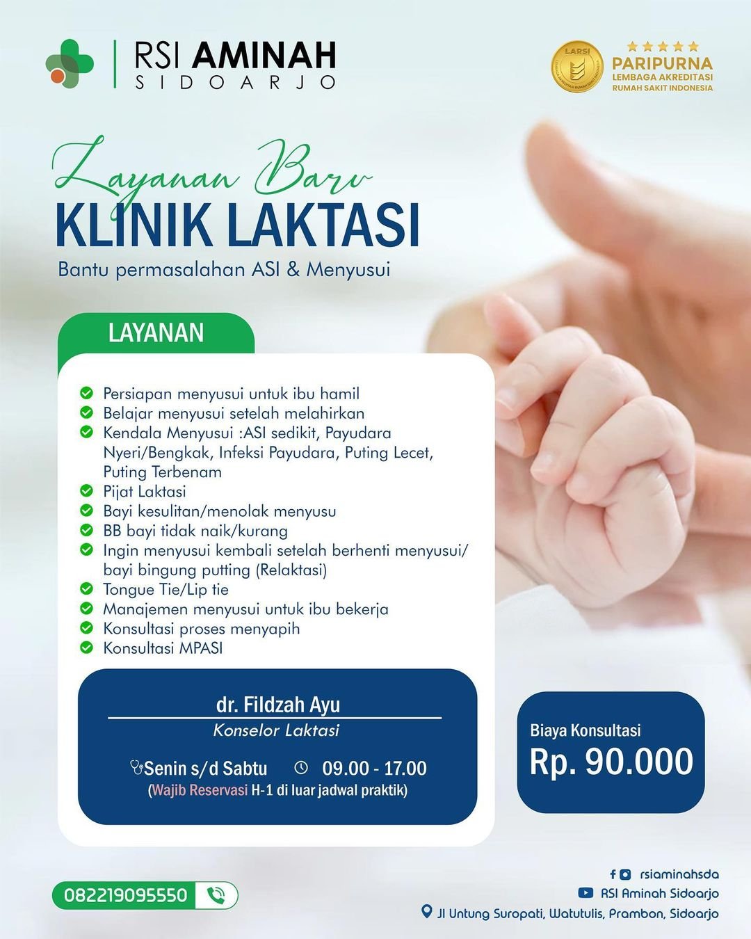 Klinik Laktasi RSI Aminah Sidoarjo