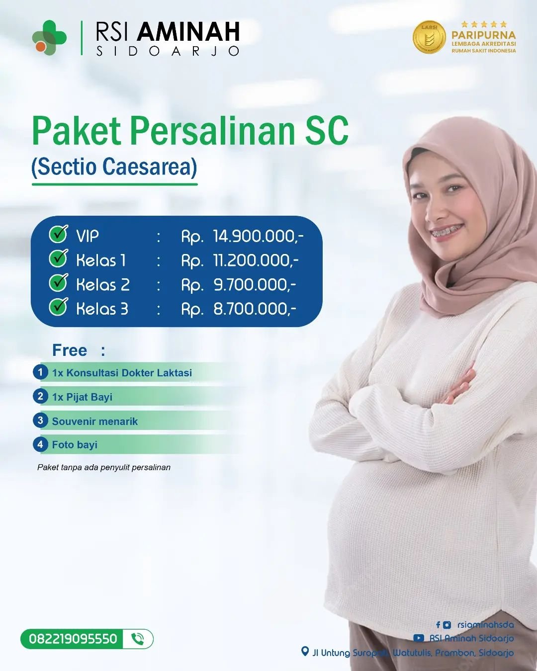 Kebidanan & Kandungan RSI Aminah Sidoarjo