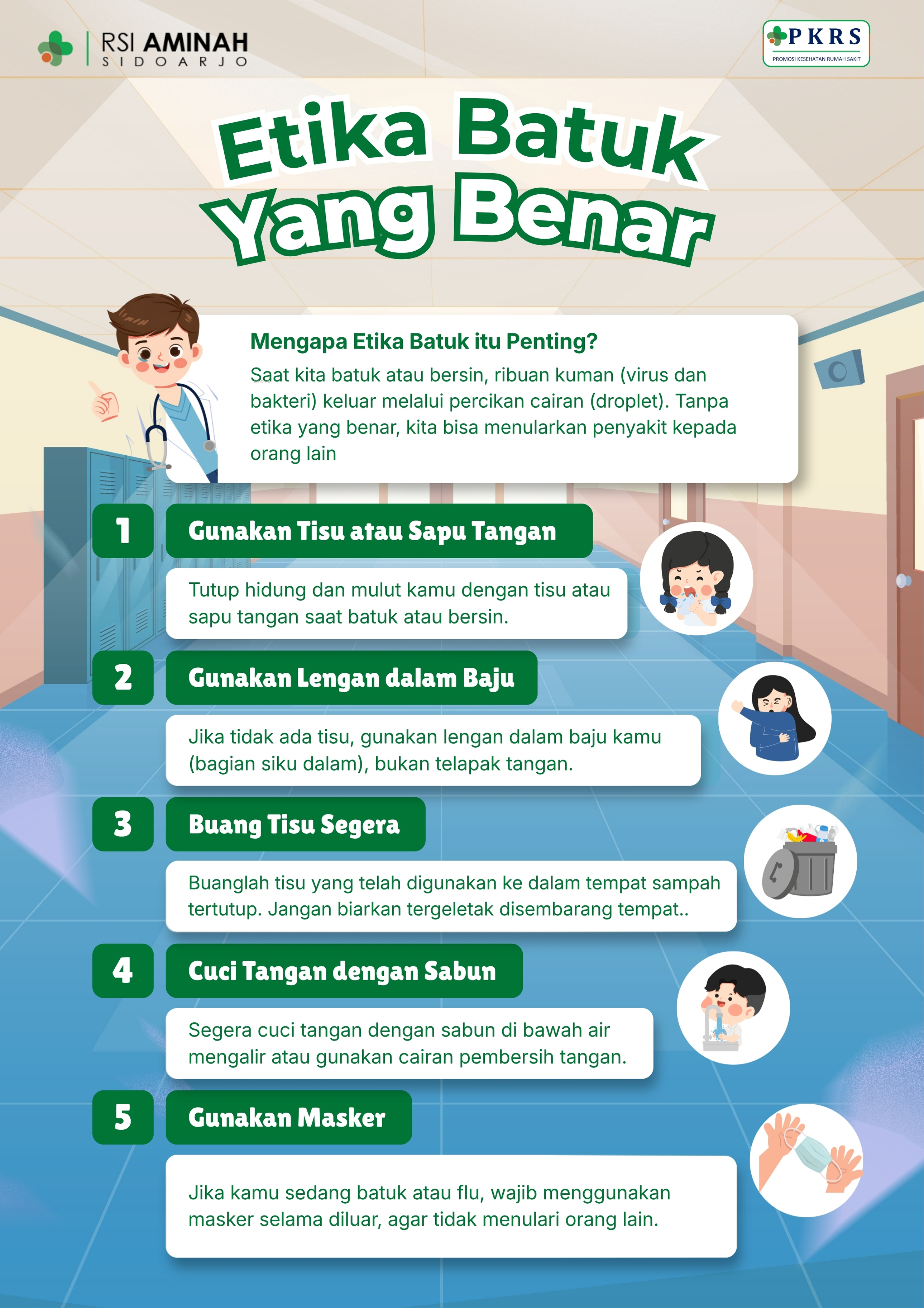 Etika Batuk Yang Benar