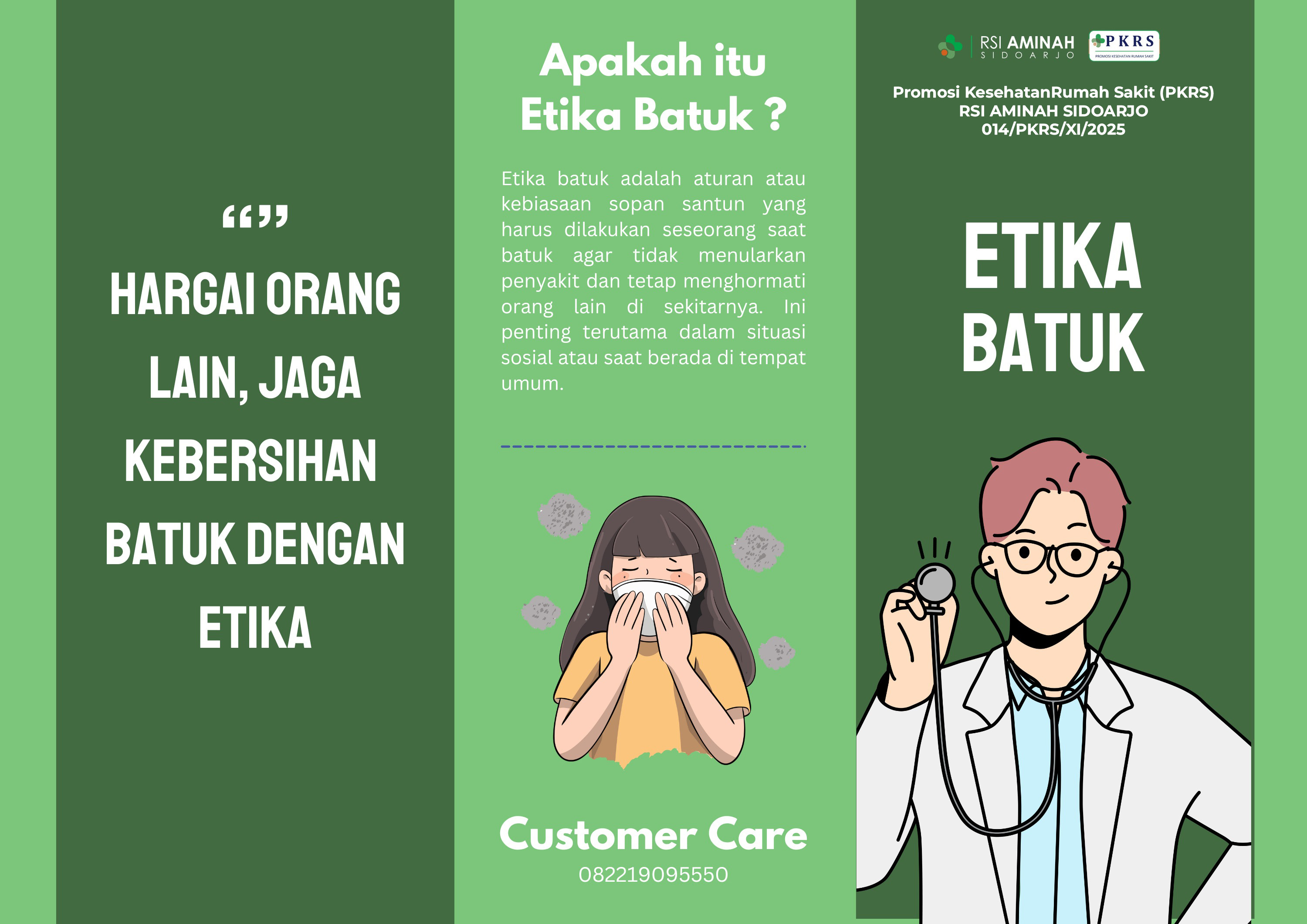 Etika Batuk Yang Benar