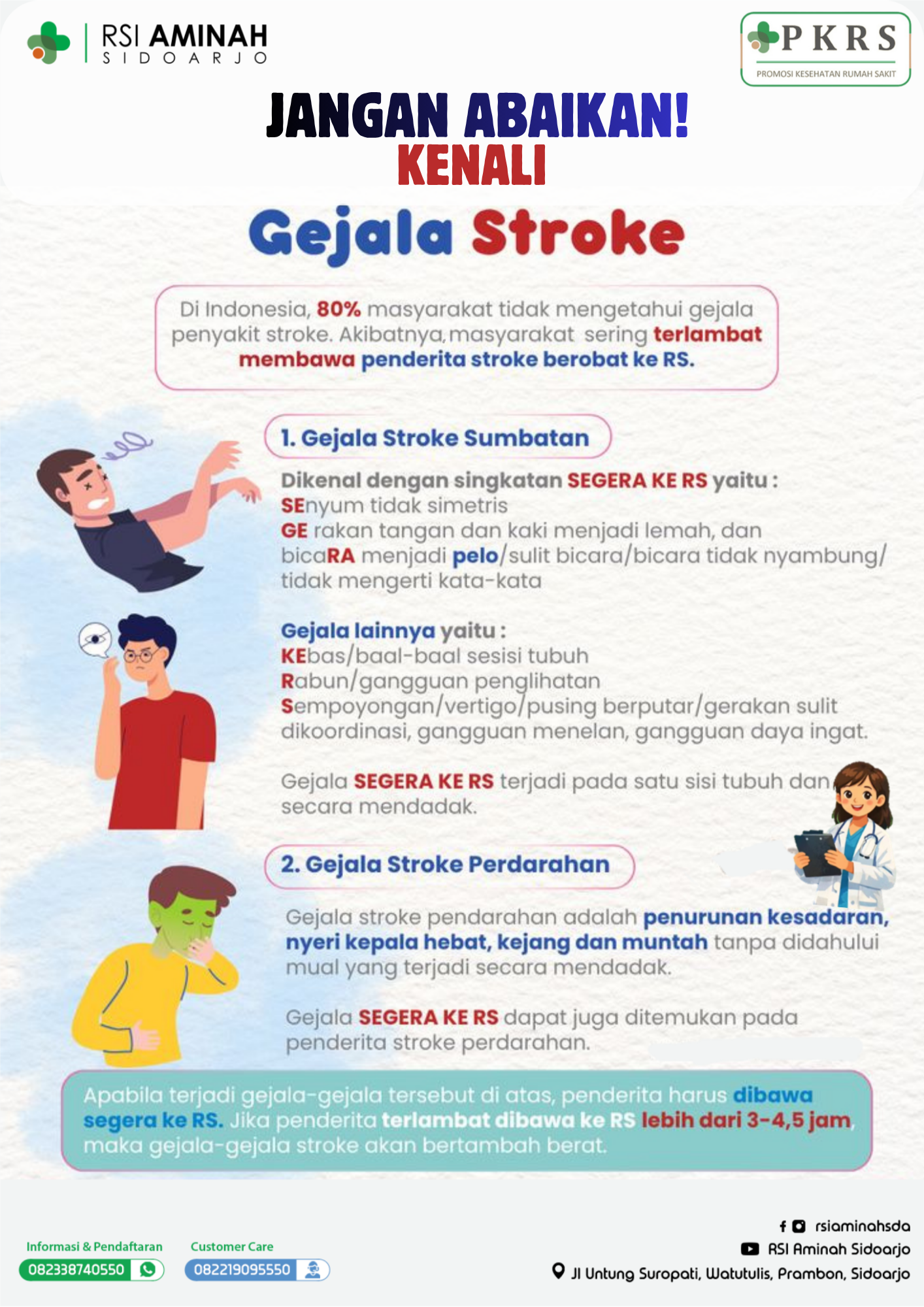 Jangan Abaikan, Kenali Gejala Stokre
